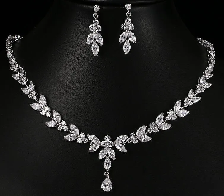 The Enchanting Zircon Bridal Set for Timeless Elegance