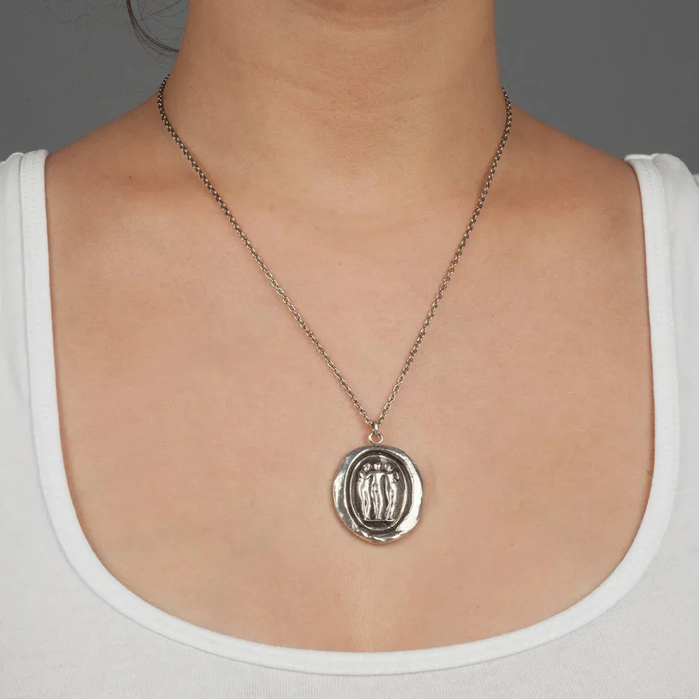 Three Graces Talisman Pendant | Pyrrha