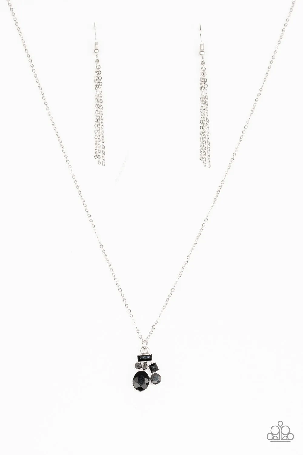 Time To Be Timeless - Black - Necklace