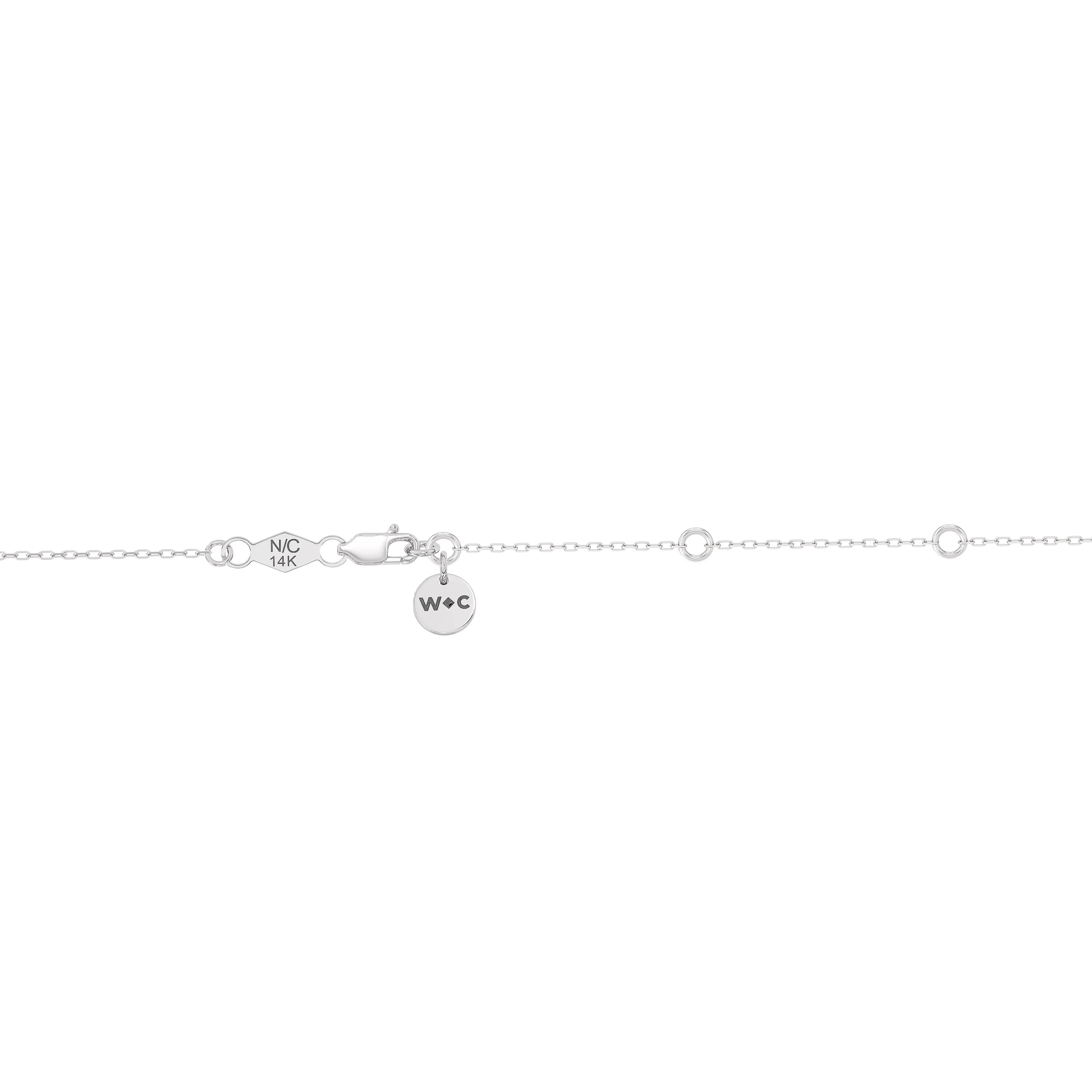 Trio Emerald Cluster Necklace