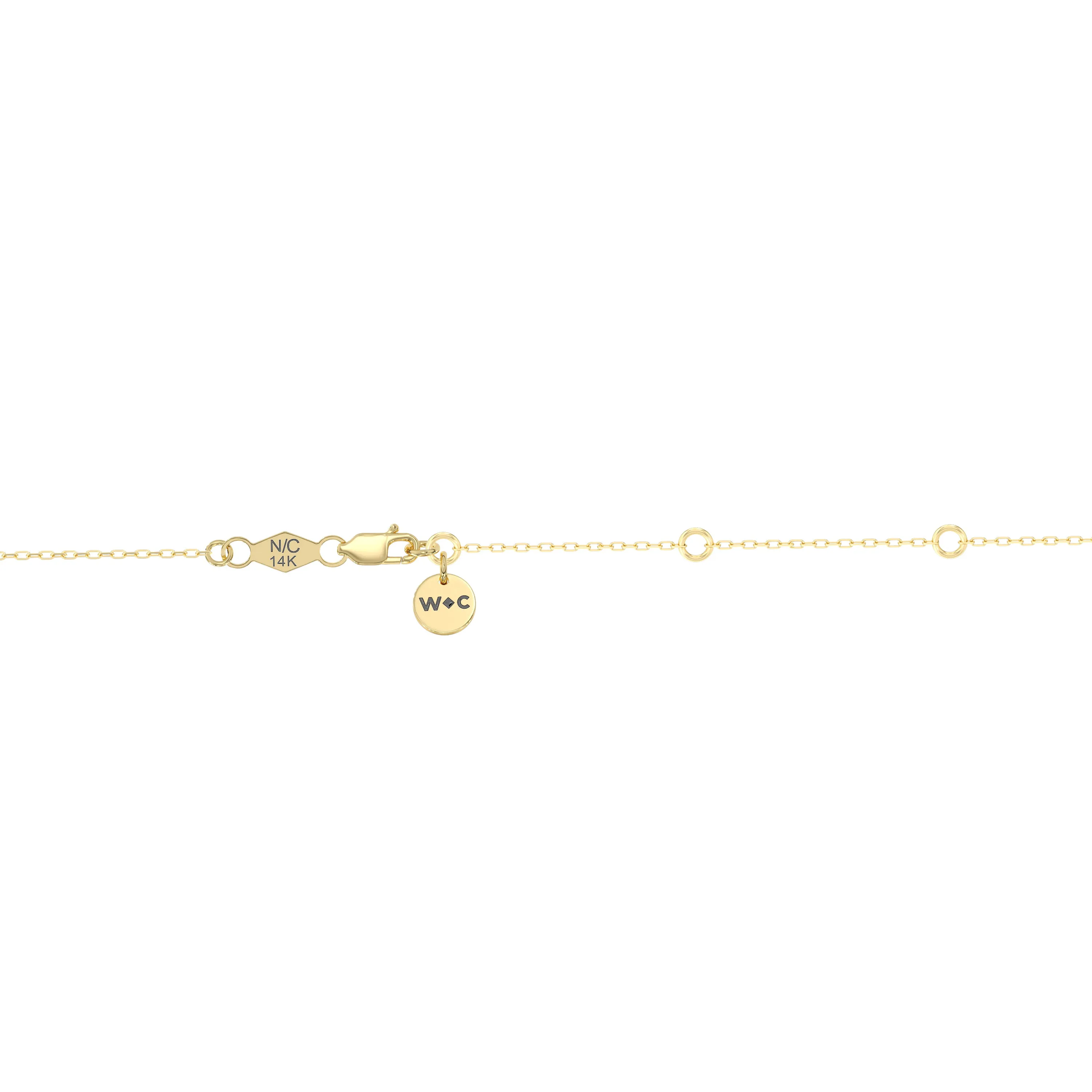 Trio Emerald Cluster Necklace