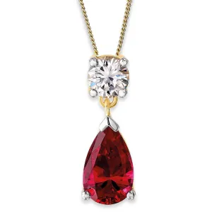 Tru-Ruby Chéri Amour Pendant
