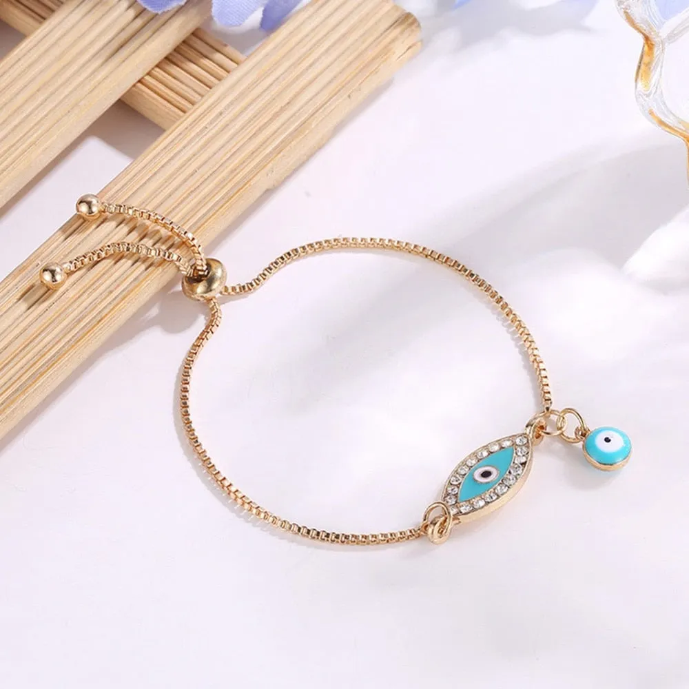 Turkish Blue Crystal Evil Eye