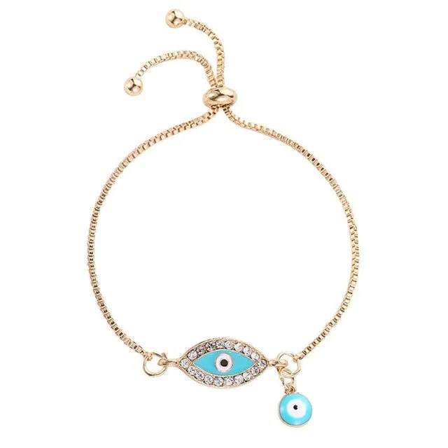 Turkish Blue Crystal Evil Eye