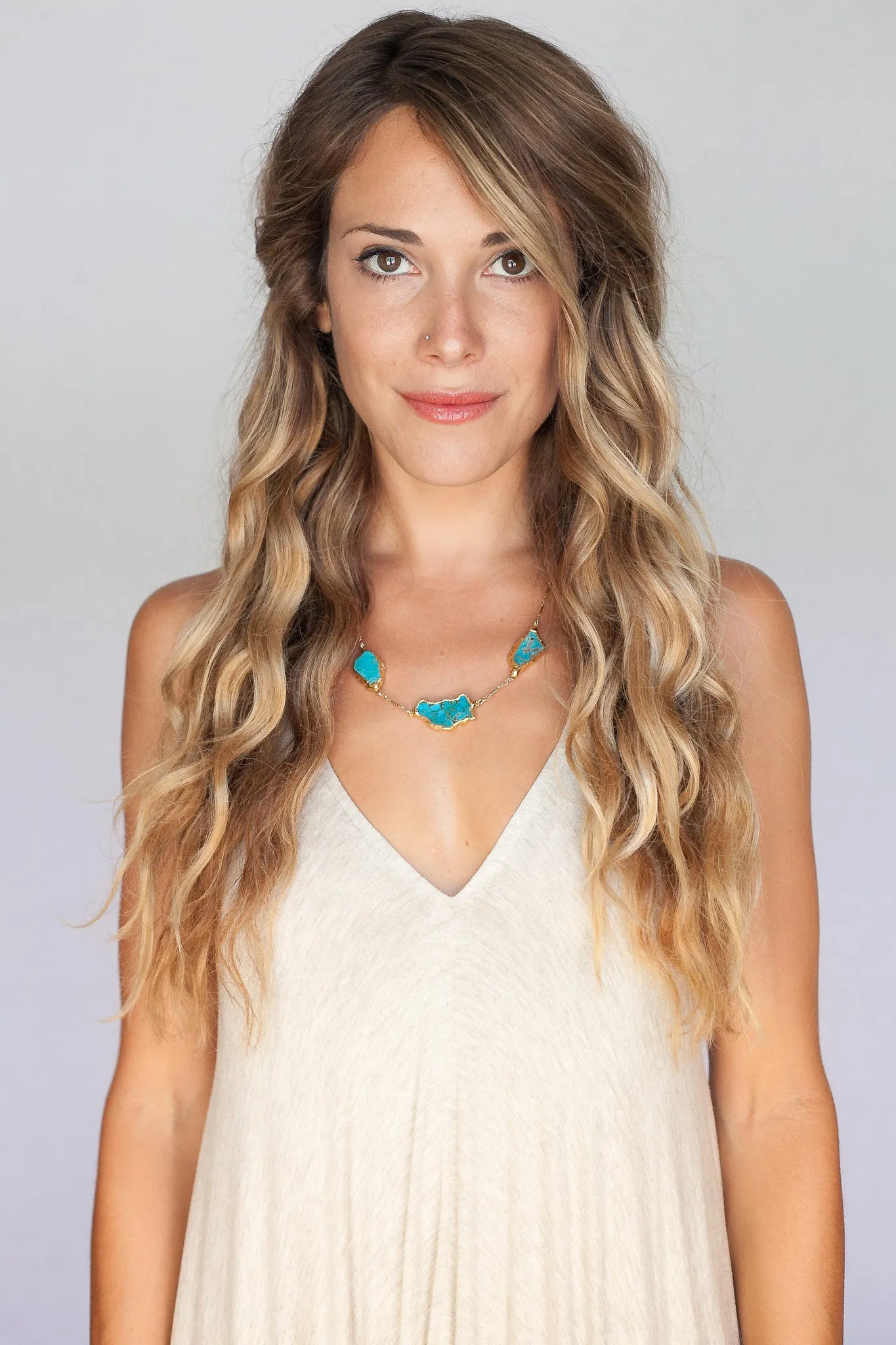 Turquoise Statement Necklace