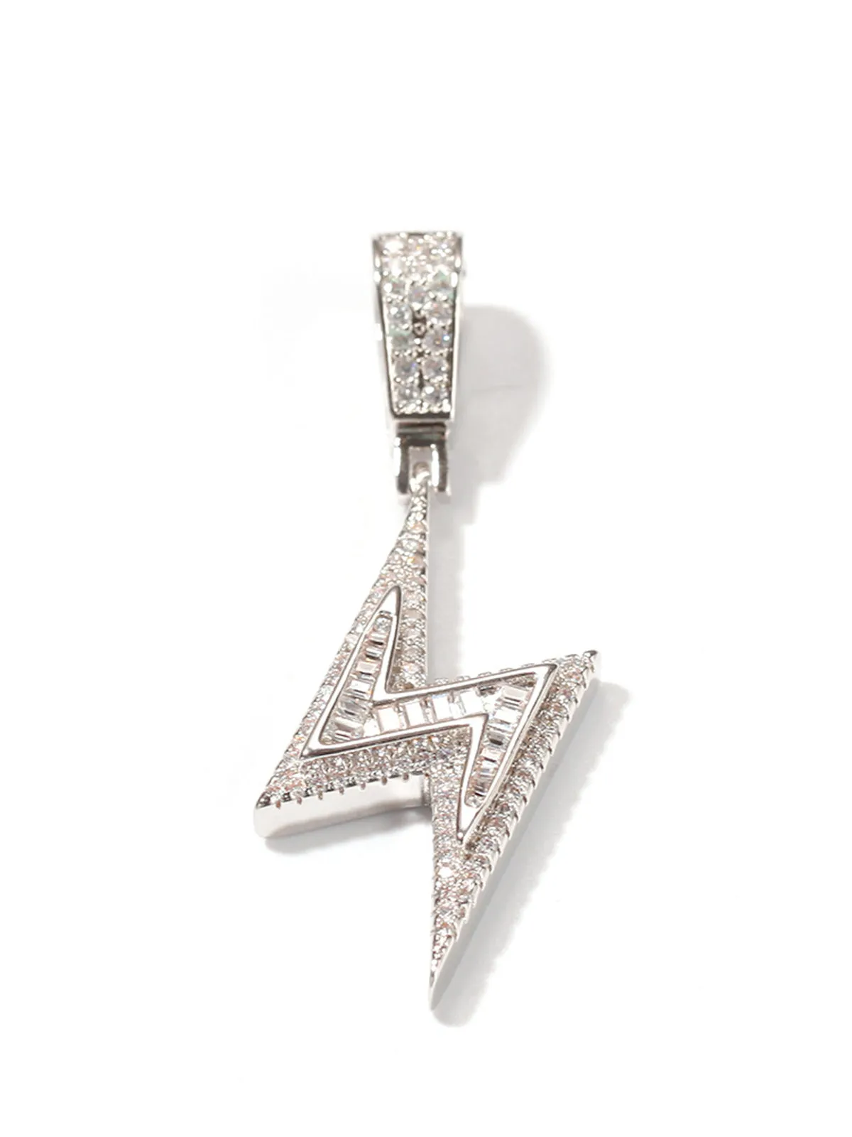 Unique lightning pendant Necklace