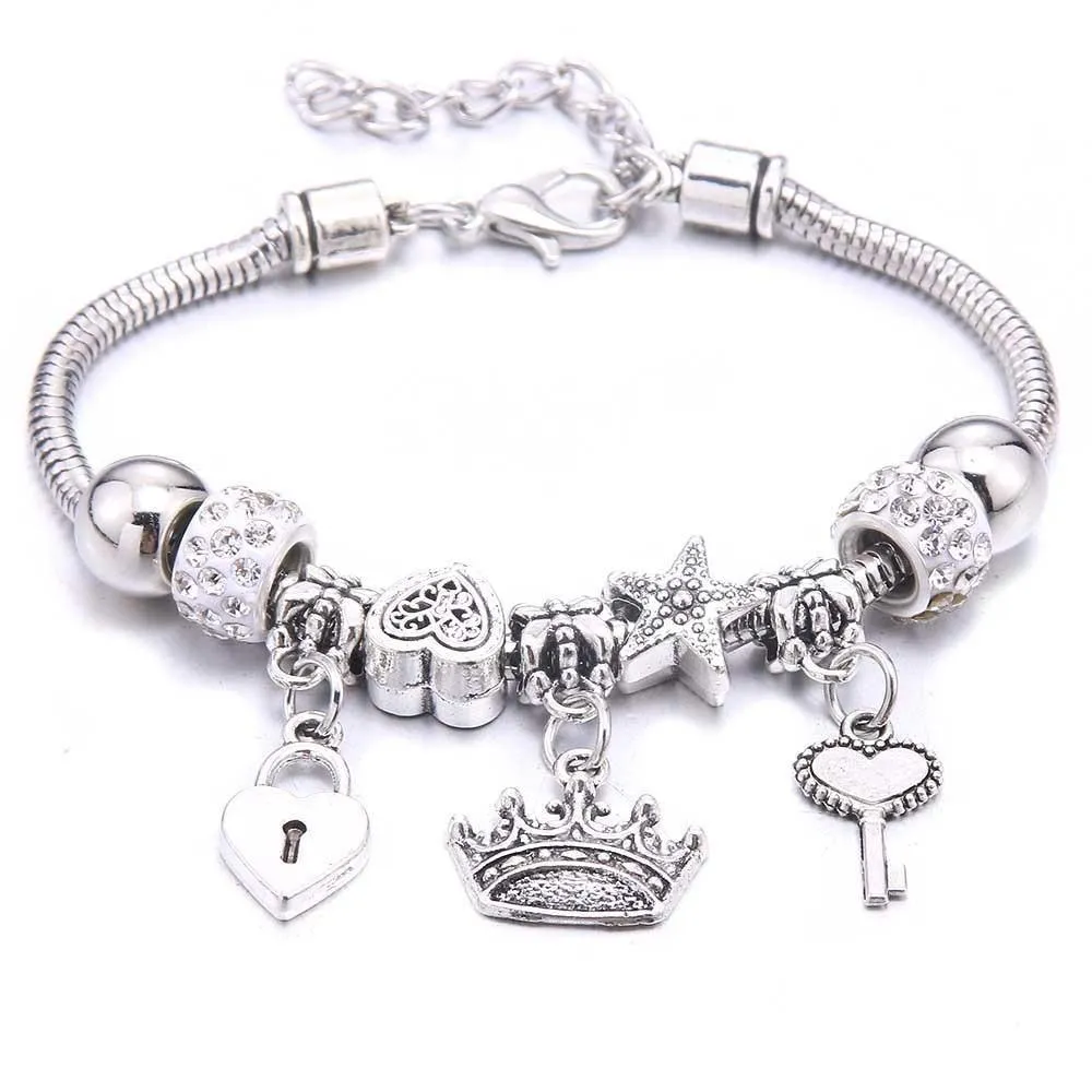 Vintage Tree of Life LOVE beads Charm Bracelets & Bangles