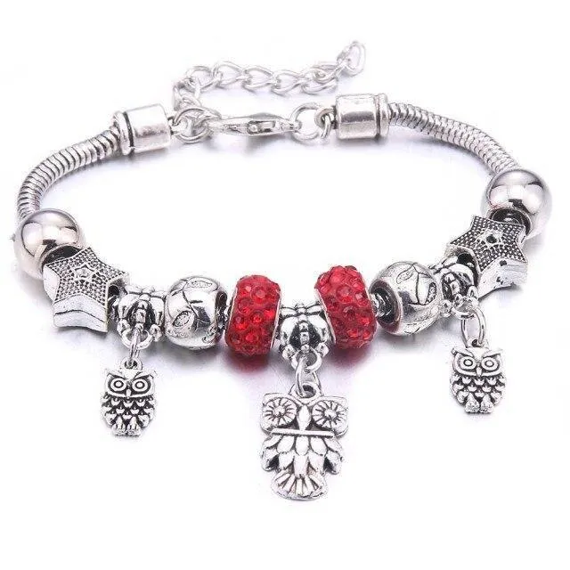 Vintage Tree of Life LOVE beads Charm Bracelets & Bangles
