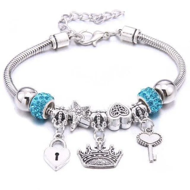 Vintage Tree of Life LOVE beads Charm Bracelets & Bangles