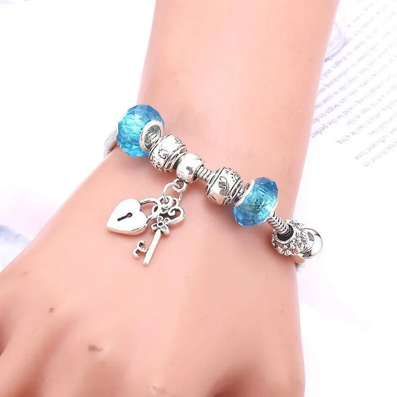 Vintage Tree of Life LOVE beads Charm Bracelets & Bangles