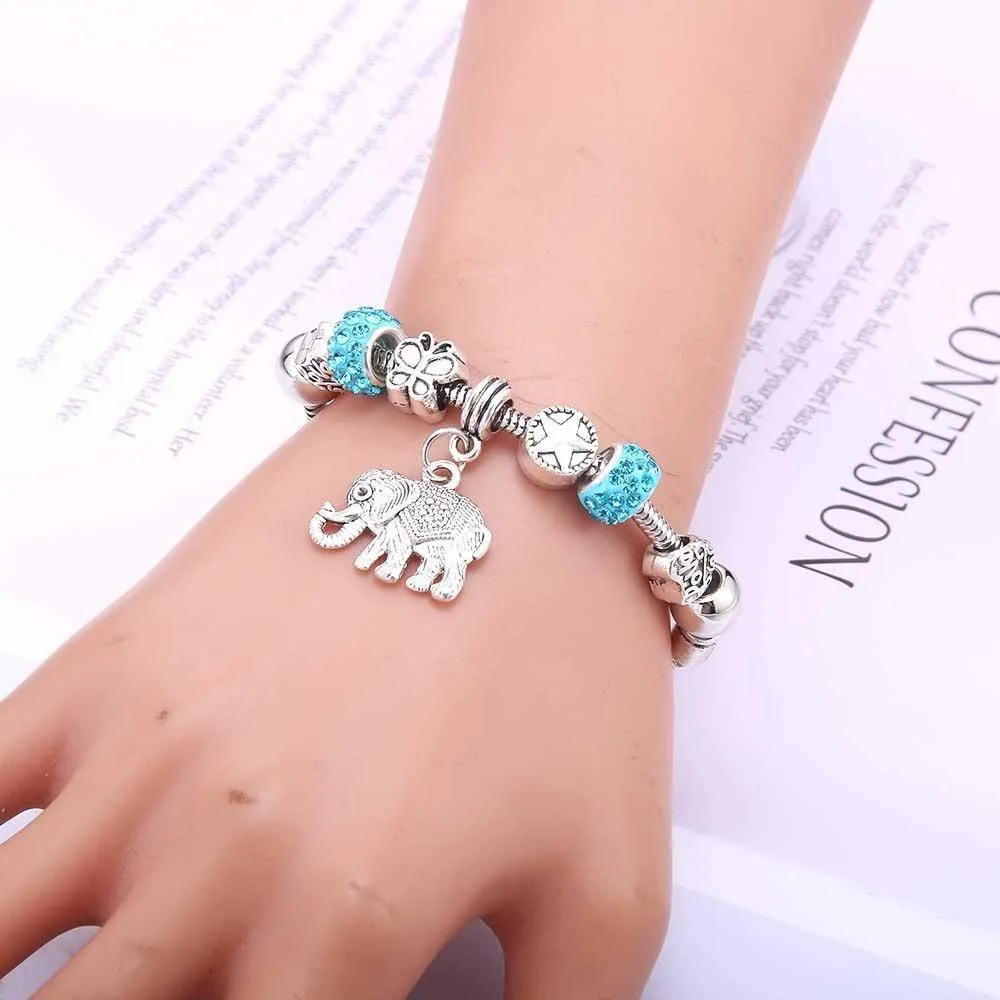Vintage Tree of Life LOVE beads Charm Bracelets & Bangles