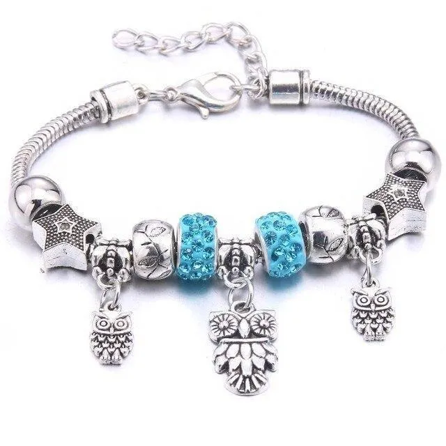 Vintage Tree of Life LOVE beads Charm Bracelets & Bangles