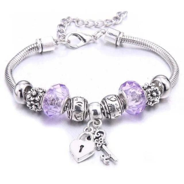 Vintage Tree of Life LOVE beads Charm Bracelets & Bangles