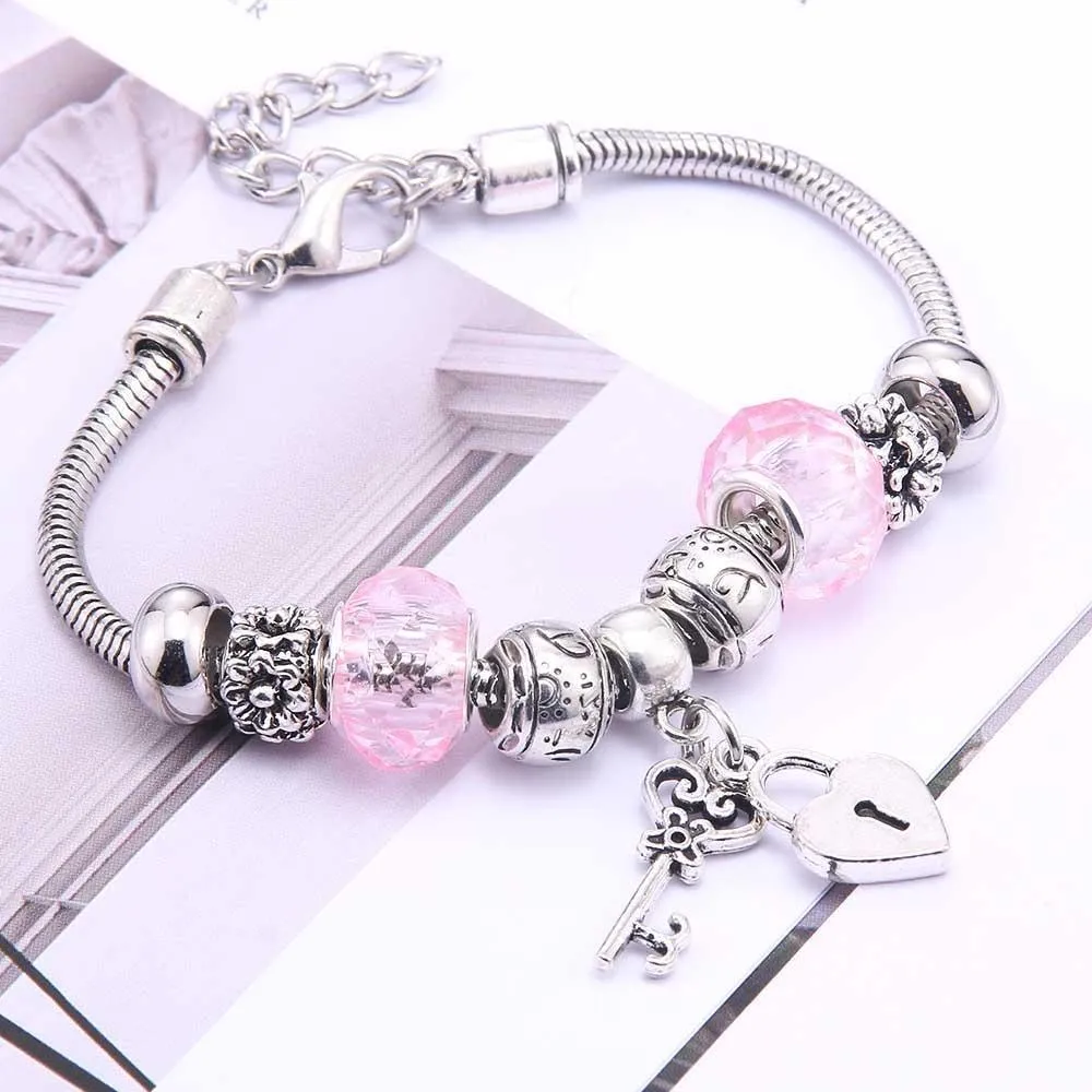 Vintage Tree of Life LOVE beads Charm Bracelets & Bangles
