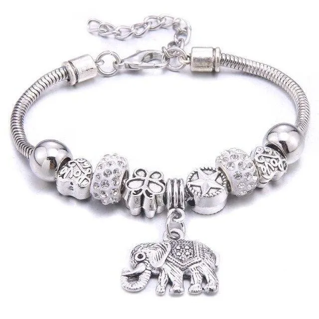 Vintage Tree of Life LOVE beads Charm Bracelets & Bangles