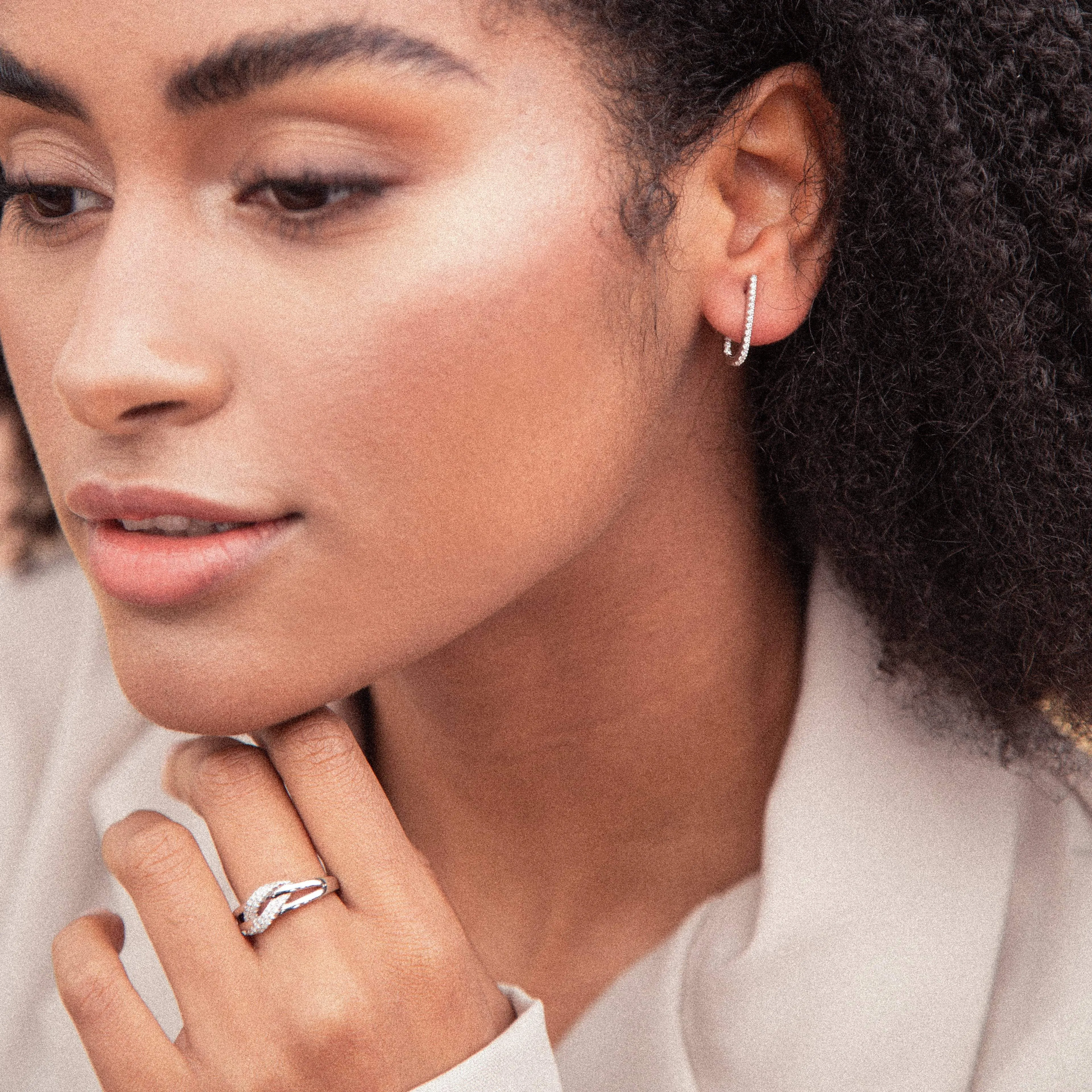 Vivienne Sterling Silver Earrings