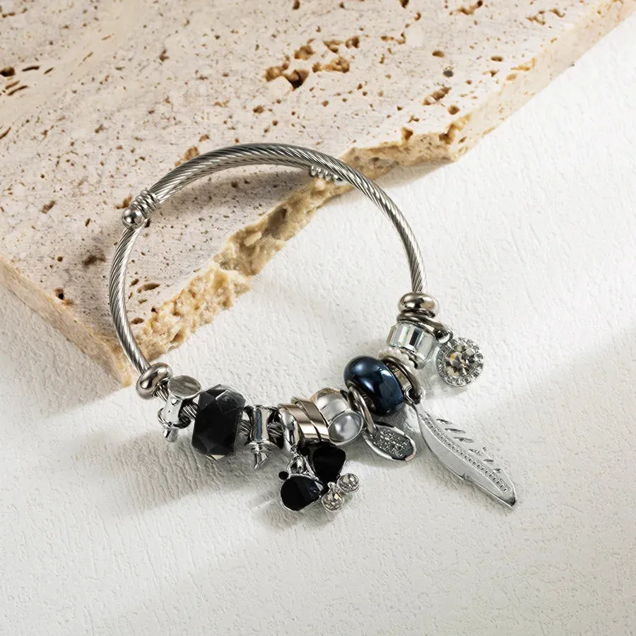 Waterproof Charm Bangles