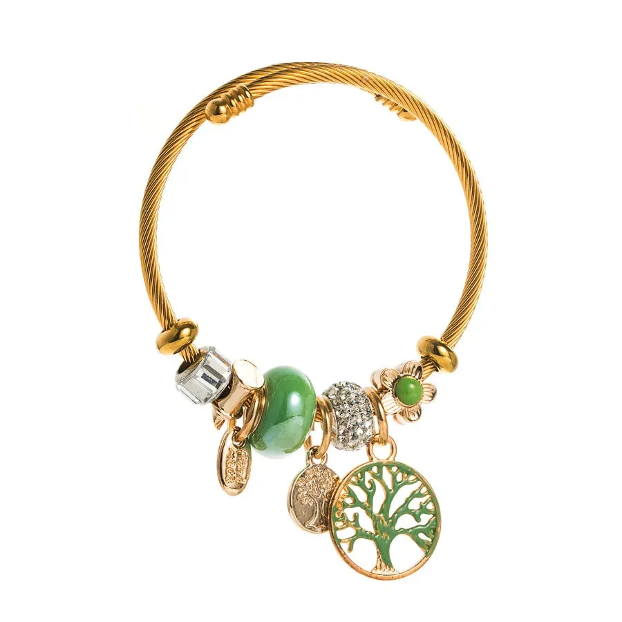Waterproof Charm Bangles