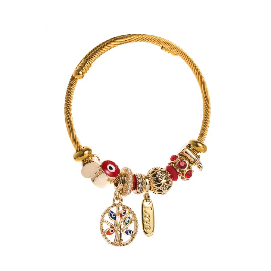 Waterproof Charm Bangles