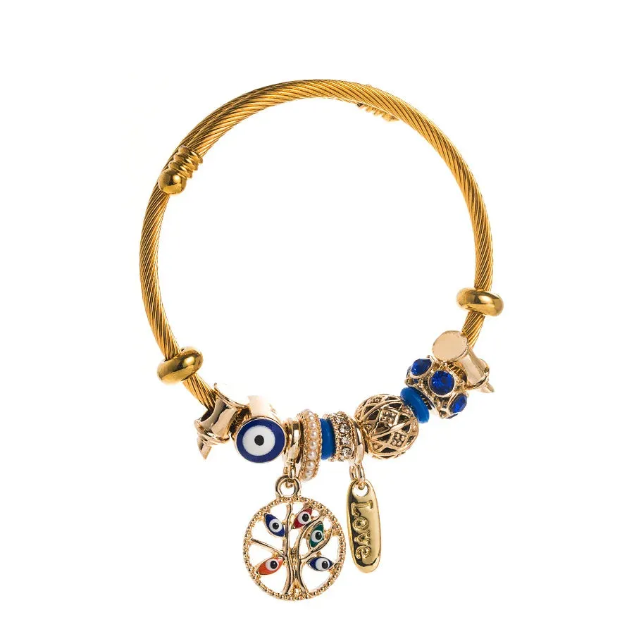 Waterproof Charm Bangles