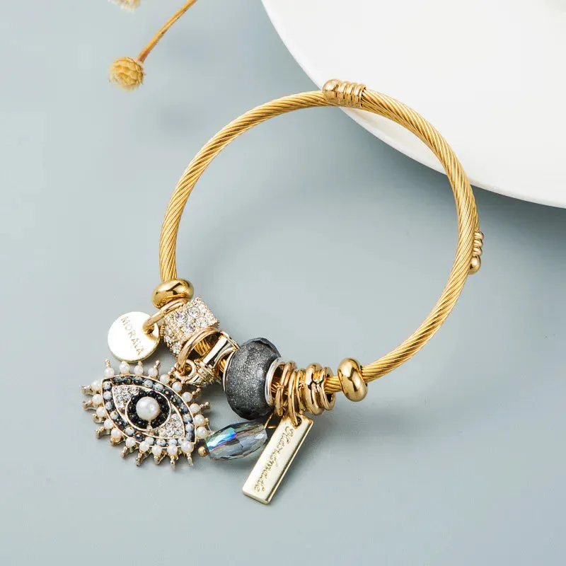 Waterproof Charm Bangles
