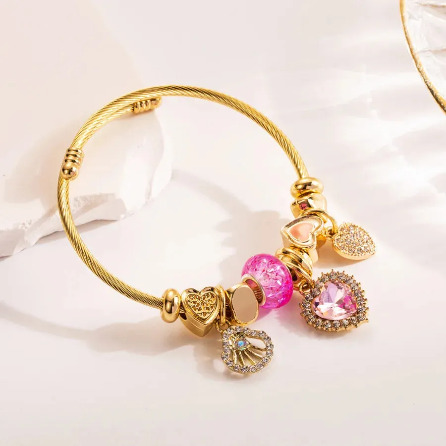 Waterproof Charm Bangles