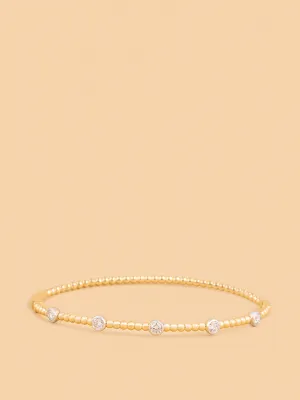 Westside X Pome Timeless Lab Diamond Accent Bangle Bracelet